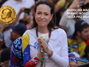 VENEZOLANA CORINA MACHADO RECIBE PREMIO NÓBEL DE LA PAZ
